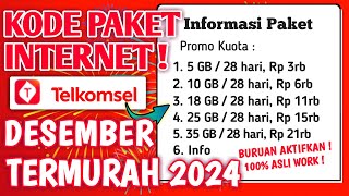 🟢 Paket Murah Telkomsel Terbaru  Kode Paket Murah Telkomsel Bulanan Kode Dial Telkomsel Murah 2024 [upl. by Meghann972]