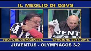 QSVS  I GOL DI JUVENTUS  OLYMPIACOS 32  TELELOMBARDIA [upl. by Nerte]