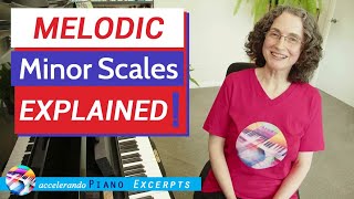 Melodic Minor Scales Explained [upl. by Drabeck164]