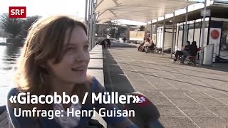 Strassenumfrage zur Identität von Henri Guisan  Giacobbo  Müller  Comedy  SRF [upl. by Eidaj]