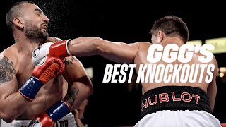 Eight Minutes Of Gennadiy quotGGGquot Golovkin Delivering Devastating Knockouts 🧨 [upl. by Showker843]