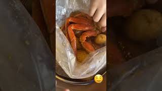 CRAB BOIL 🦀 newvideo youtubegrowth foodie seafood ditl goodeats viralvideo atlanta [upl. by Cammy641]