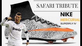 Nike Mercurial Safari CR7 Superfly Tribute New Cleats [upl. by Nurav]