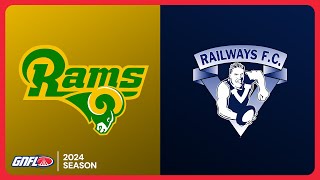 Northampton v Railways Round 1 Season 2024  Great Northern Football League [upl. by Yerocaj]