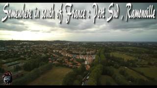 vue aérienne ramonville saint agne port sud en 4k [upl. by Trixi]