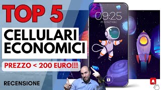 SMARTPHONE ECONOMICI 2024  2025  OFFERTA A MENO DI 200 EURO smartphoneeconomici [upl. by Keelby]