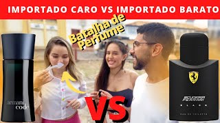 Armani code vs Ferrari Black PERFUME IMPORTADO CARO VS BARATO Batalha de perfume [upl. by Ney]