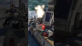 Patrullera francesa P730 Combattante lanzando misil No real naval warthunder warship [upl. by Aieken]