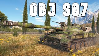 World of Tanks Object 907  6 Kills 101K Damage [upl. by Velda]