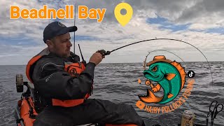 kayak fishing at beadnell bay Northumberland NOT HOW I WANTED THE DAY TO END [upl. by Hilaire]