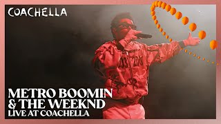 The Weeknd Metro Boomin amp Mike Dean  Live  Coachella [upl. by Carlye]