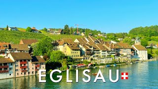 Eglisau Switzerland 4K  A beautiful medieval Swiss town in the shores of Rhine river [upl. by Nuarb]