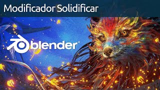 Blender 290  Modificador  solidificar [upl. by Seebeck192]