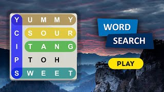 Word search game with levels Find all the words and train your vocabulary [upl. by Farnsworth]