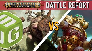 Maggotkin vs Kharadron Overlords Age of Sigmar 3rd Edition Battle Report EP 5 [upl. by Sesiom50]