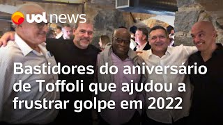 Aniversário de Dias Toffoli ajuda a frustrar plano de golpe em 2022 revela livroreportagem [upl. by Annek]