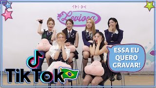 GRUPO DE KPOP REAGE A TIKTOK BRASILEIRO COM ROCKING DOLL [upl. by Anej152]