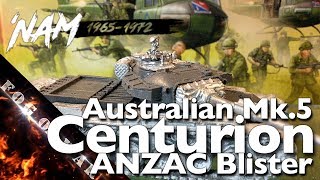 Review  Battlefront Centurion Mk5 1100 Scale 15mm  Nam [upl. by Ahsaek]