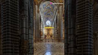 Cattedrale di Siena foryou storia history italia italy tendenze foryou perte siena chiesa [upl. by Terchie]