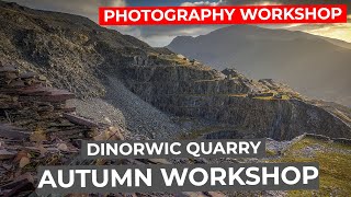 DINORWIC QUARRY AUTUMN WORKSHOP [upl. by Yared]