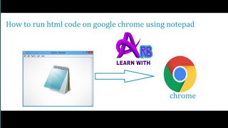 Can I Run HTML Code In NOTEPAD [upl. by Halac]