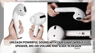 Giant Speaker Wireless [upl. by Azer]