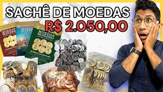 SACHÊ DE MOEDAS VALE A PENA Valores e análise de preços 2024 brasil moedas coin moedasdomundo [upl. by Anse]