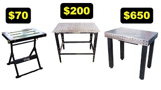 3 Welding Tables for Small Shops Owners Review [upl. by Atsirhc]