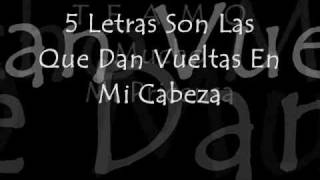 5 Letras  Mc Aese Letra [upl. by Ontine]