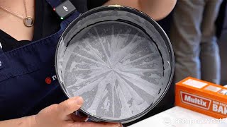 How I line a round cake pan  quickly and easily [upl. by Leizo]