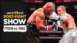 Mike Tyson vs Jake Paul RESULTS LIVE STREAM  Uncrowned [upl. by Nosnar]