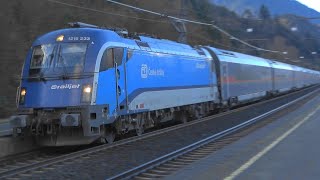 Feldkirch Amberg CD Railjet 1216 233 am NJ446💫🌜 Nightjet Neue Generation [upl. by Darcie]