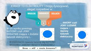 3 Dysocjacja Elektrolityczna Kwasów JAK CO TO [upl. by Adeehsar]