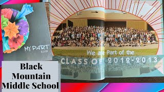 Black Mountain Middle School 2013 Yearbook Tour  San Diego California [upl. by Mahgem]