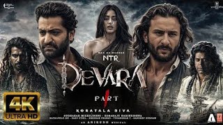 Devara part 1 full movie in hindi dubbed 2024 l Jr Ntr l Saif Ali khan new south movie in Hindi [upl. by Akeimahs]