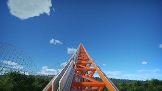 Planet Coaster Flight 10000 Roller Coaster [upl. by Leirza]