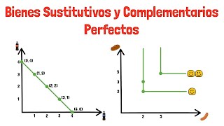 Bienes SUSTITUTIVOS y COMPLEMENTARIOS perfectos  Explicado para principiantes [upl. by Anali]