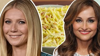 Giada De Laurentiis Vs Gwyneth Paltrow Whose Carbonara Is Better [upl. by Egide809]