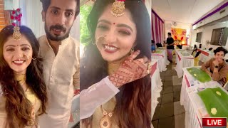 Ashika Asokan Engagement Special Live Video  Eye Daily Reels Live06 [upl. by Broddie]