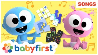 Laughing song with GooGoo amp GaaGaa baby  Family fun song for Kids with Funny Babies  BabyFirst TV [upl. by Ennairac]