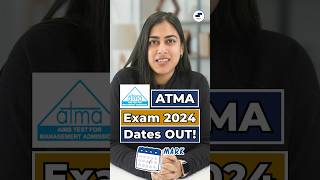 📢ATMA Exam Registration 2024 MBA Admissions Fees Dates Imp Details✏️ shorts shortsvideo mba [upl. by Ydde233]