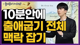 10분 만에 빠르게 정리하는 출애굽기 [upl. by Temhem]