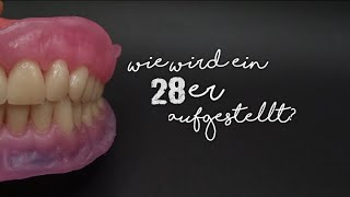 28er OK Seitenzahnaufstellung [upl. by Davilman955]