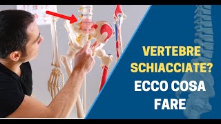 Hai uno SCHIACCIAMENTO delle VERTEBRE Ecco cosa puoi fare [upl. by Stuart]