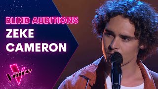 The Blind Auditions Zeke Cameron sings Let You Love Me by Rita Ora [upl. by Jeni597]