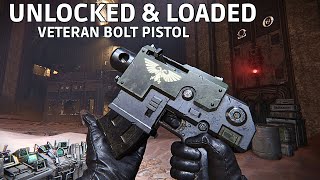 VETERAN BOLT PISTOL IS AMAZING  Auric Maelstorm Gameplay  Darktide [upl. by Aicak634]