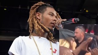 Fan who got hurt when Fetty Wap Jumped off Stage at Concert say its Not his Fault [upl. by Chandra638]