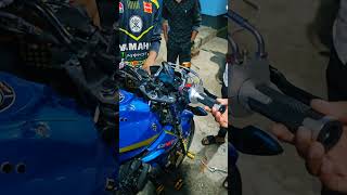 Brembo Master cylinder amp Ktc Quick Throttle Install shorts foryou trending viral bikeparts [upl. by Eppes]