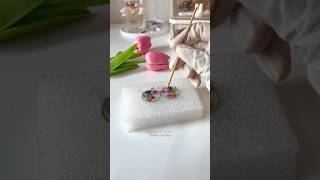 Resin earrings resinjewellery resinaccessory resinearrings resinart [upl. by Atsed]