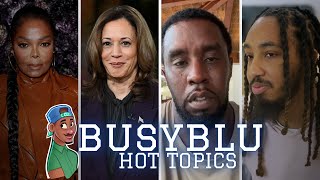 Janet Jackson talks Kamala More Diddy Lil Kevin talks The Braxtons  BBAMM 180  Hot Topics [upl. by Orna]